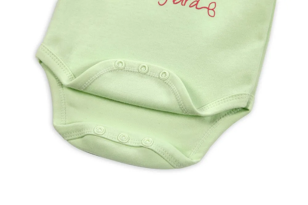 3 Pcslot Original Brand Baby Boys Girls Clothes Bodysuit Infant Jumpsuit Bebe Overall Long Sleeve Spring Summer Clothing Set (5)
