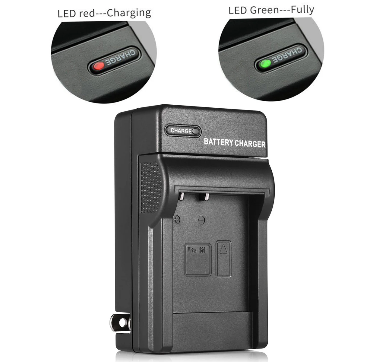 Amazing Design Built with TipExchange Technology VPC-GH4 with Foldable Wall AC Charging Plug Advanced Gomadic 2 in 1 Auto/Car DC Charger Compatible with Sanyo Xacti GH4 