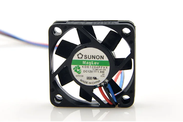 

New original 4010 4CM 12V 1.8W KDE1204PFVX switch with 3-wire fan