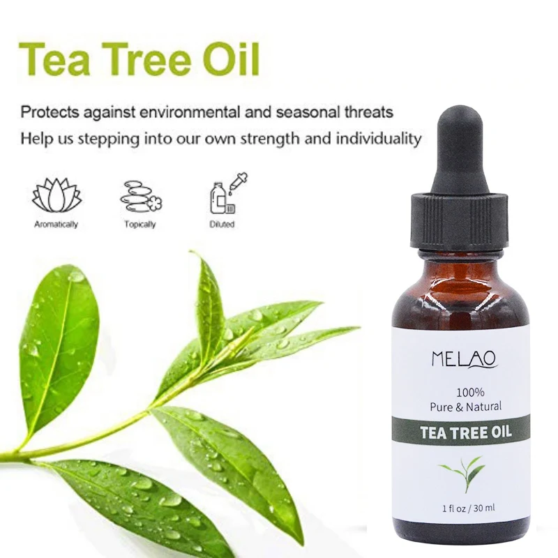 

Pure Tea Tree Essential Oil For Acne Treatment Anti-Wrinkle Grease Hydrating Oil-control Contractive Pore Facial-beauty Oil New
