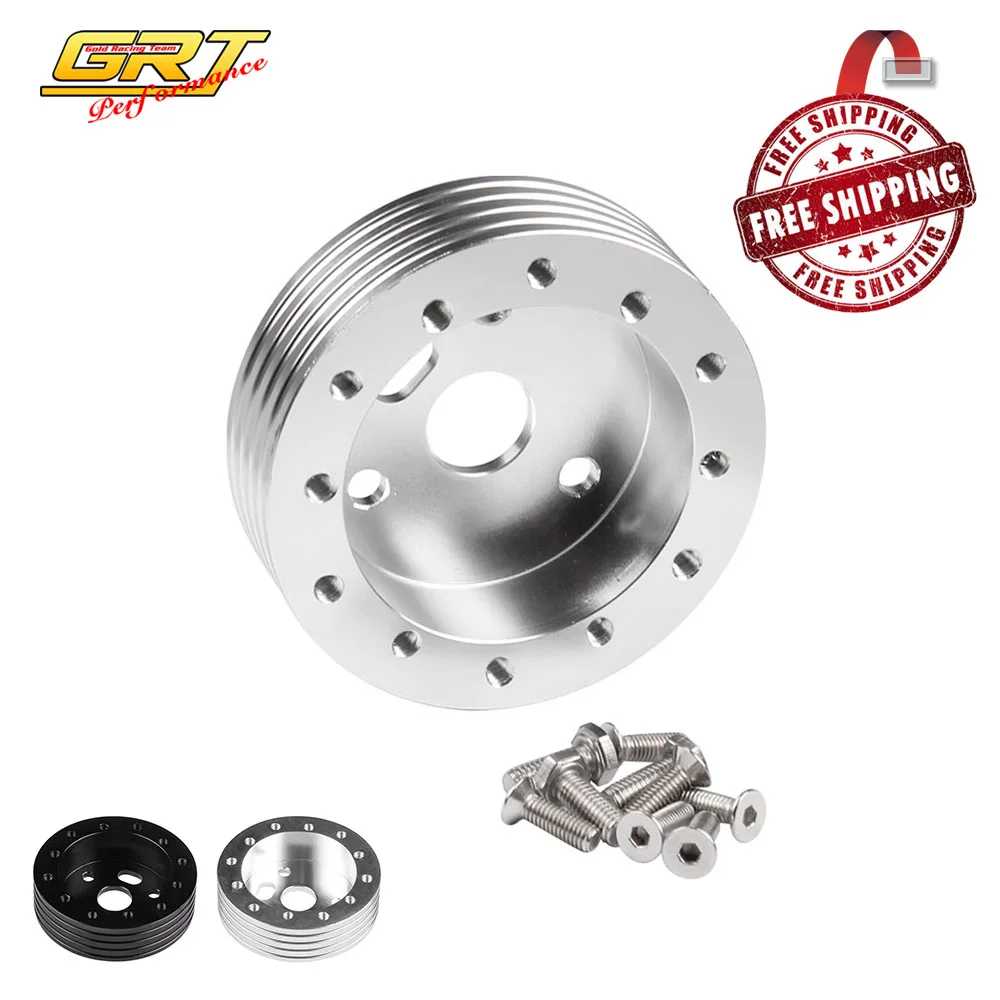 Free Shipping 1" Hub For 6 Hole Steering Wheel To Fit Grant APC 3 Hole