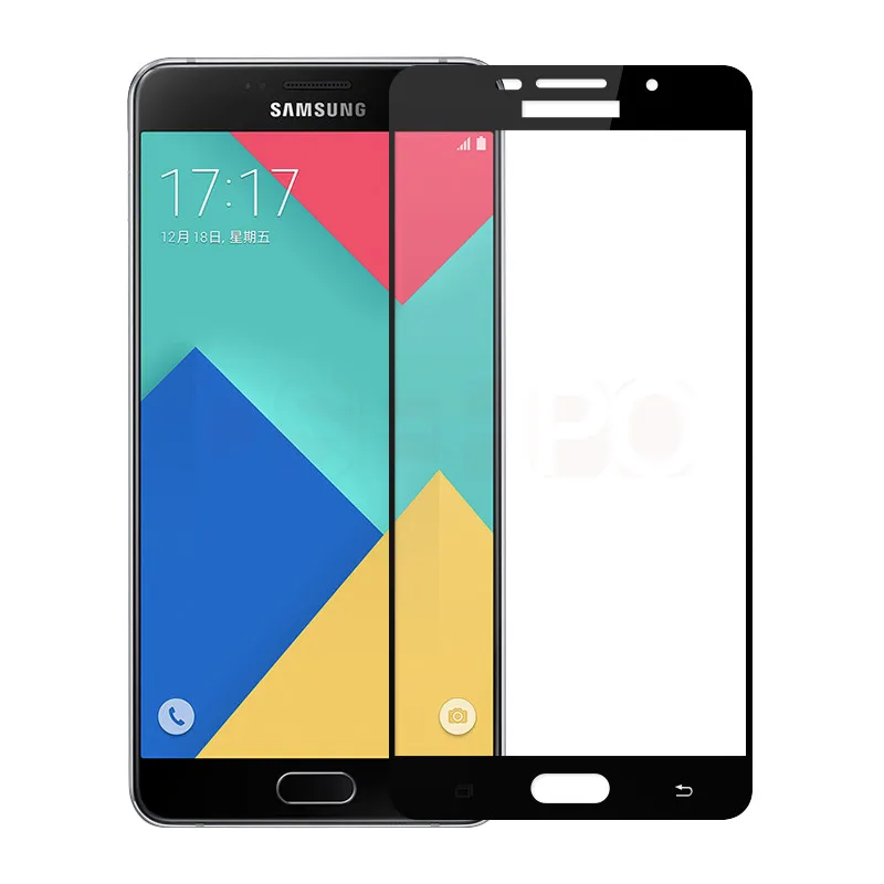 Защитное стекло закаленное 3D 9H для Samsung Galaxy A3 A5 A7 J3 J5 J7 2016 2017 J330 J530 J730|Защитные