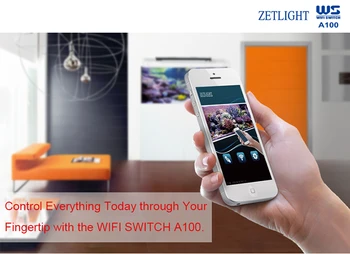 

ZETLIGHT Lighting Accessories, Wireless WIFI mobile controller LED lamp APP control box A100 A200 signal converter