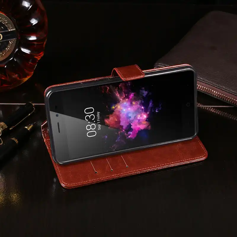 Бизнес Стиль Роскошные Винтаж PU кожаный чехол для TP Link Neffos X1 Lite бумажник карты
