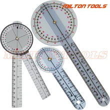 1 Set 3pcs Della Colonna Vertebrale Dito Goniometro Goniometri Utile Multi-Angolo Righello Medico Della Colonna Vertebrale Righello 180/360 Gradi Strumento di Misura