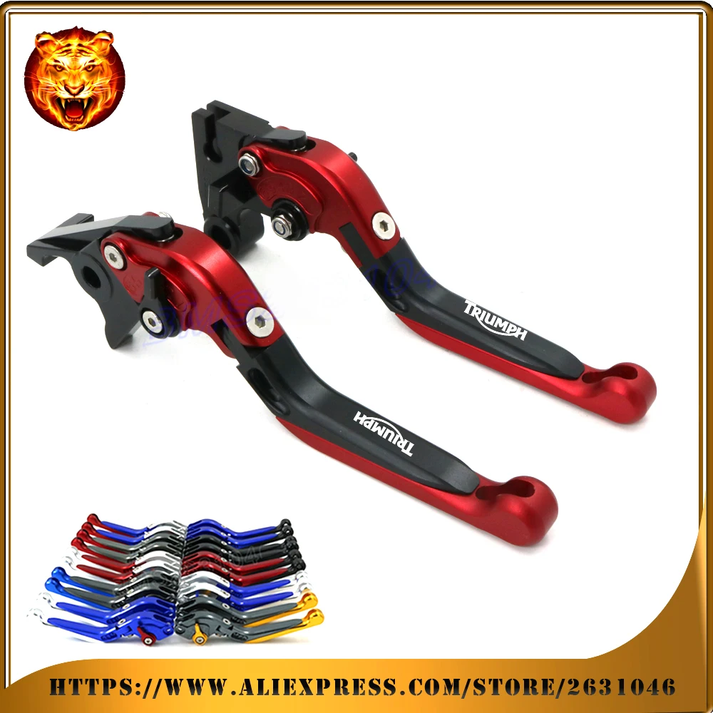 Adjustable Folding Extendable Brake Clutch Lever For TRIUMPH THRUXTON