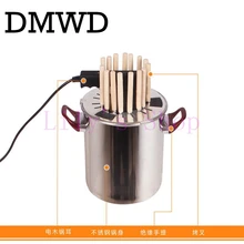 Household electric grill Vertical kebab grill smokeless rotisserie stainless steel electric BBQ barbecue machine 15-18 skewers