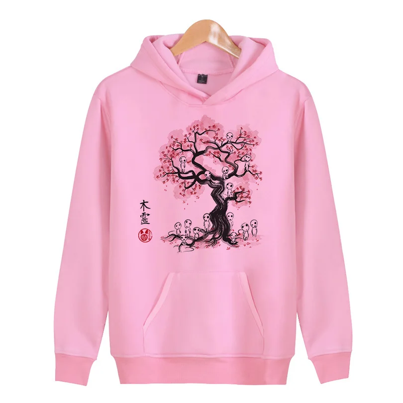 

Studio Ghibli 2018 new fashion Cool sweatshirt Hoodies Men women 3D print hot Style Streetwear Long sleeve plus size X4525