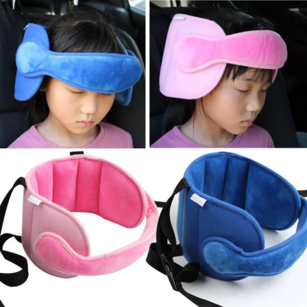 Kids Sleeping Head Support Pad Pillows Pram Safety Car Seat Sleep
