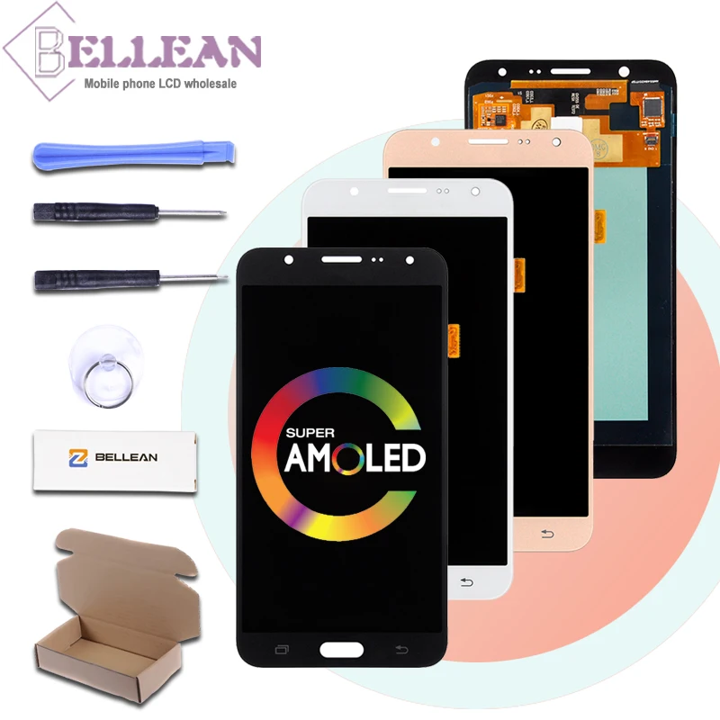 Dinamico Discount For Samsung Galaxy J7 LCD J700 J700M Lcd J7 2015 Display Touch Panel Screen Digitizer Assembly Free Shipping Dinamico Discount For Samsung Galaxy J7 LCD J700 J700M Lcd J7 2015 Display Touch Panel Screen Digitizer Assembly Free Shipping