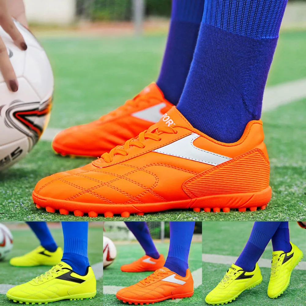 2019 Men's sports shoes football running shoes student short nail training bottom sports shoes for male sneakers homens 40J9 (1)