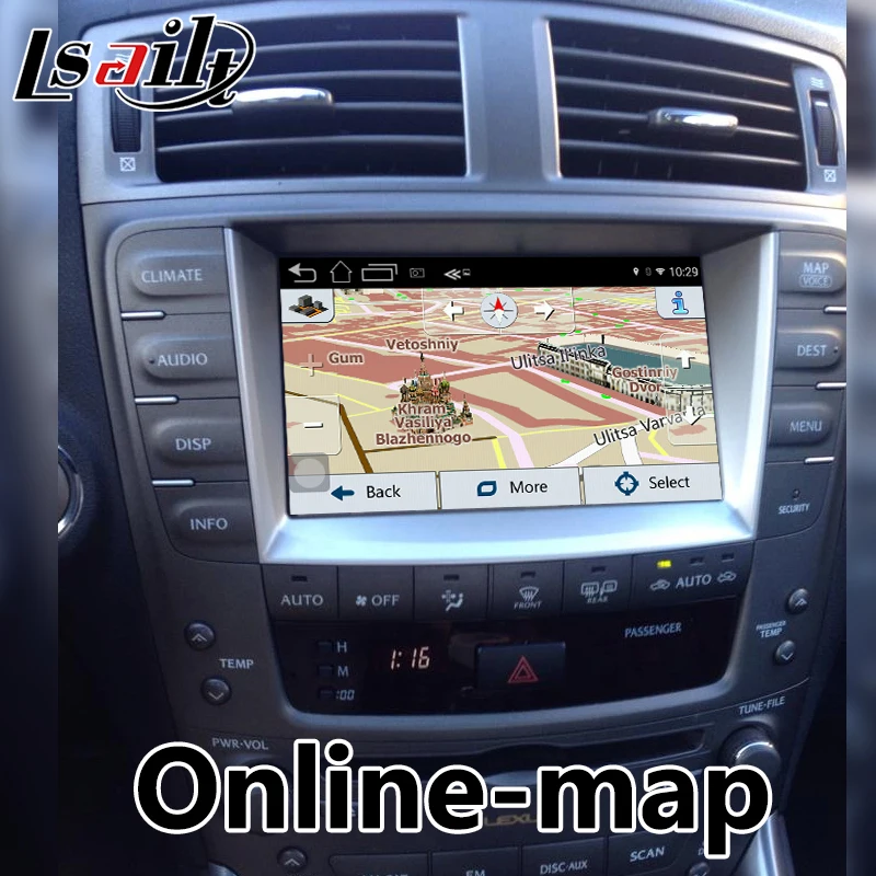 Plug& Play Android 6,0 gps-навигатор для 2005-2009 Lexus LX NX LS Поддержка android авто, CarPlay от lsailt