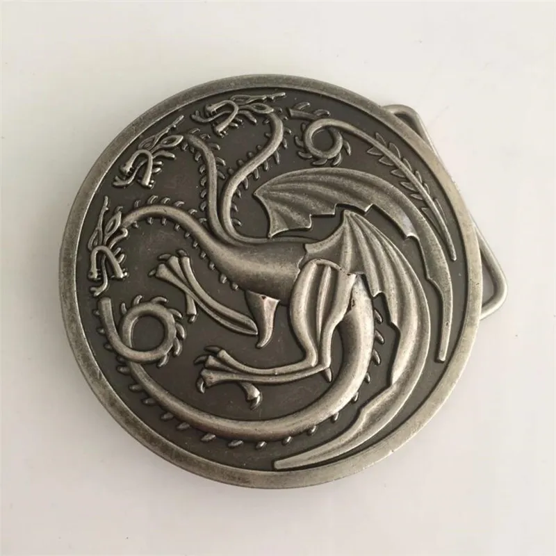 2017 New Style Game of Thrones Fire and Blood Targaryen Belt Buckle