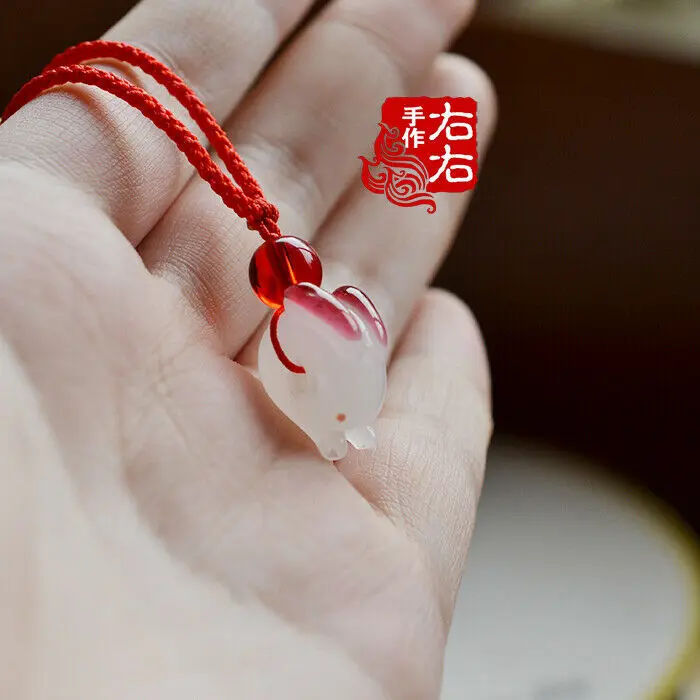 Новый большой мастер демонического культивирования Wangji Wuxian Rabbit BL подвеска