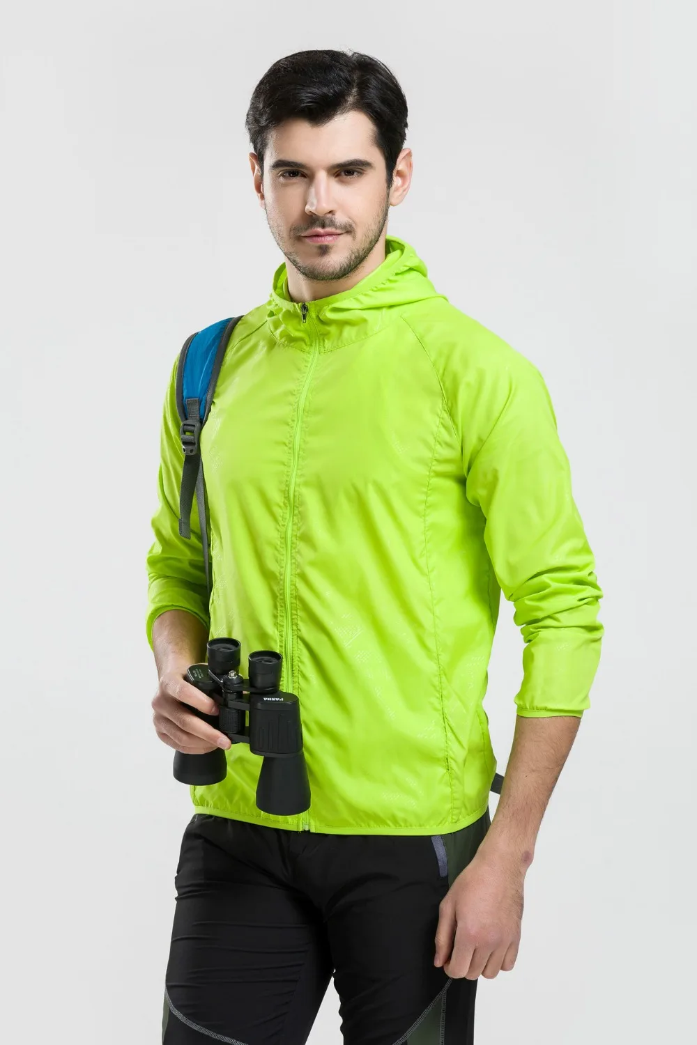 

Men's Women's Quick Dry Camping Jackets Summer Waterproof Windproof Sun Anti-UV protection Thin Hiking Hoodie coats