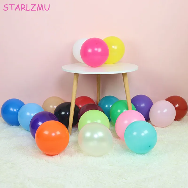 STARLZMU 12 дюймов 20 шт. 3,2 г латексные шары Baby Shower Гелиевый шар День Святого Валентина Globos День рождения Свадебные украшения баллон