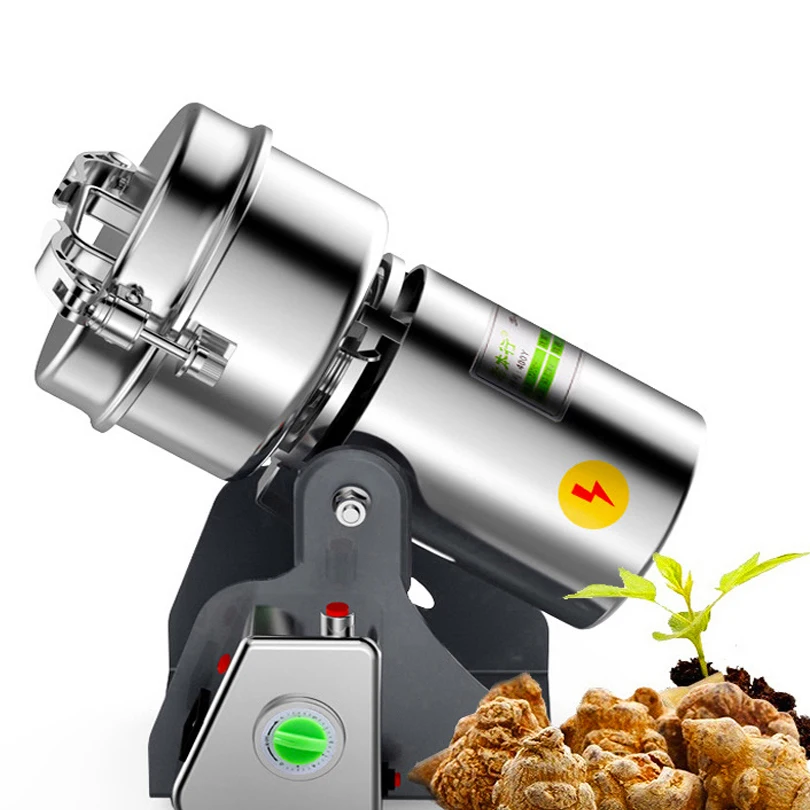 

Coffe Grinder Stainless Steel Electric Flour Mill Crusher Grains Powder