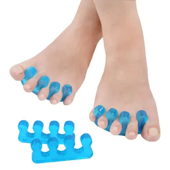 

Thumb Valgus Protector Big Toe Corrector Silicone Gel 3 Holes Toe Separator Bunion Adjuster Hallux Valgus Guard Foot Care