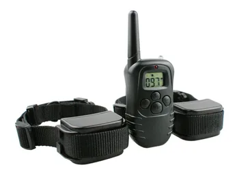 

Remote 300M Dog Training Collar Anti Bark Electronic Shock Rechargeable Waterproof Bark Collars for Dogs 998DR-2