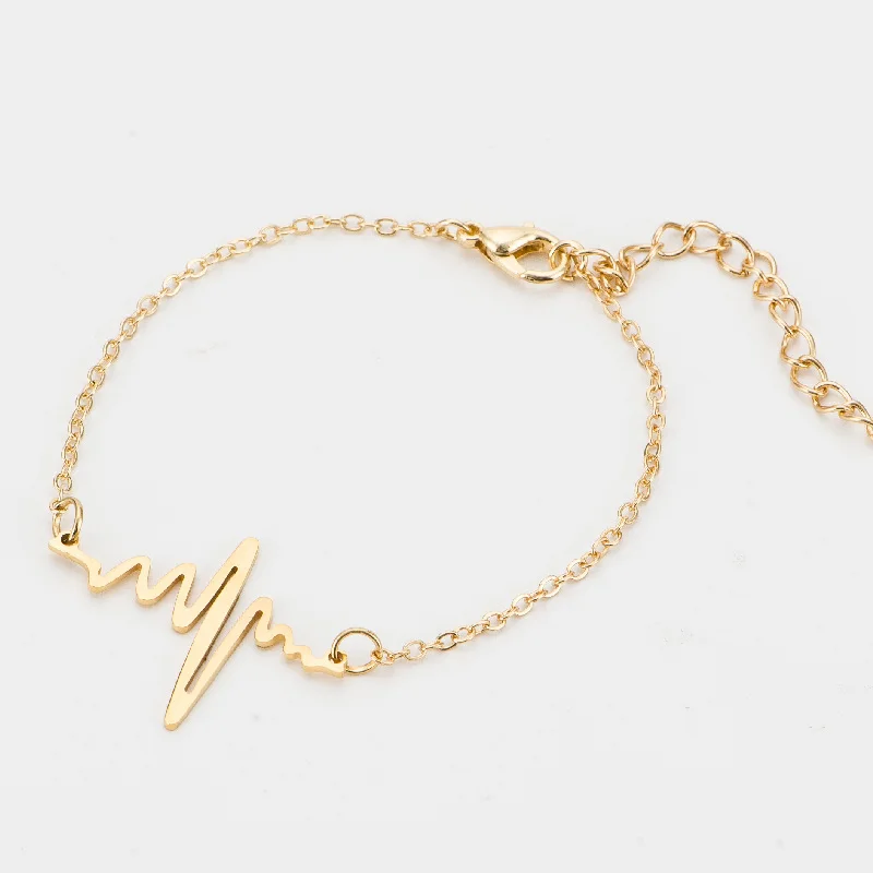 Medical ECG Bracelet Stethoscope Heart Rate Bracelets For Women Men