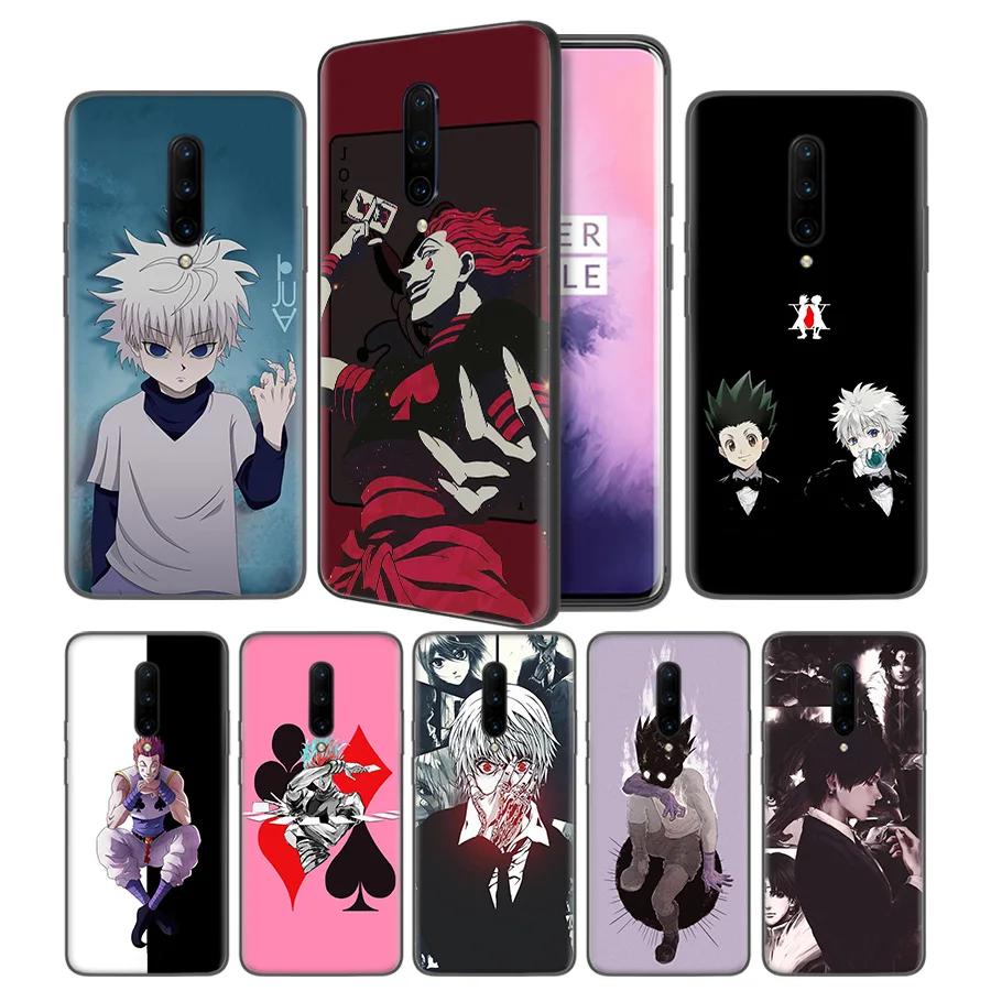 50z Anime hunter Soft Black Silicone Case Cover for font b OnePlus b font 6 6T