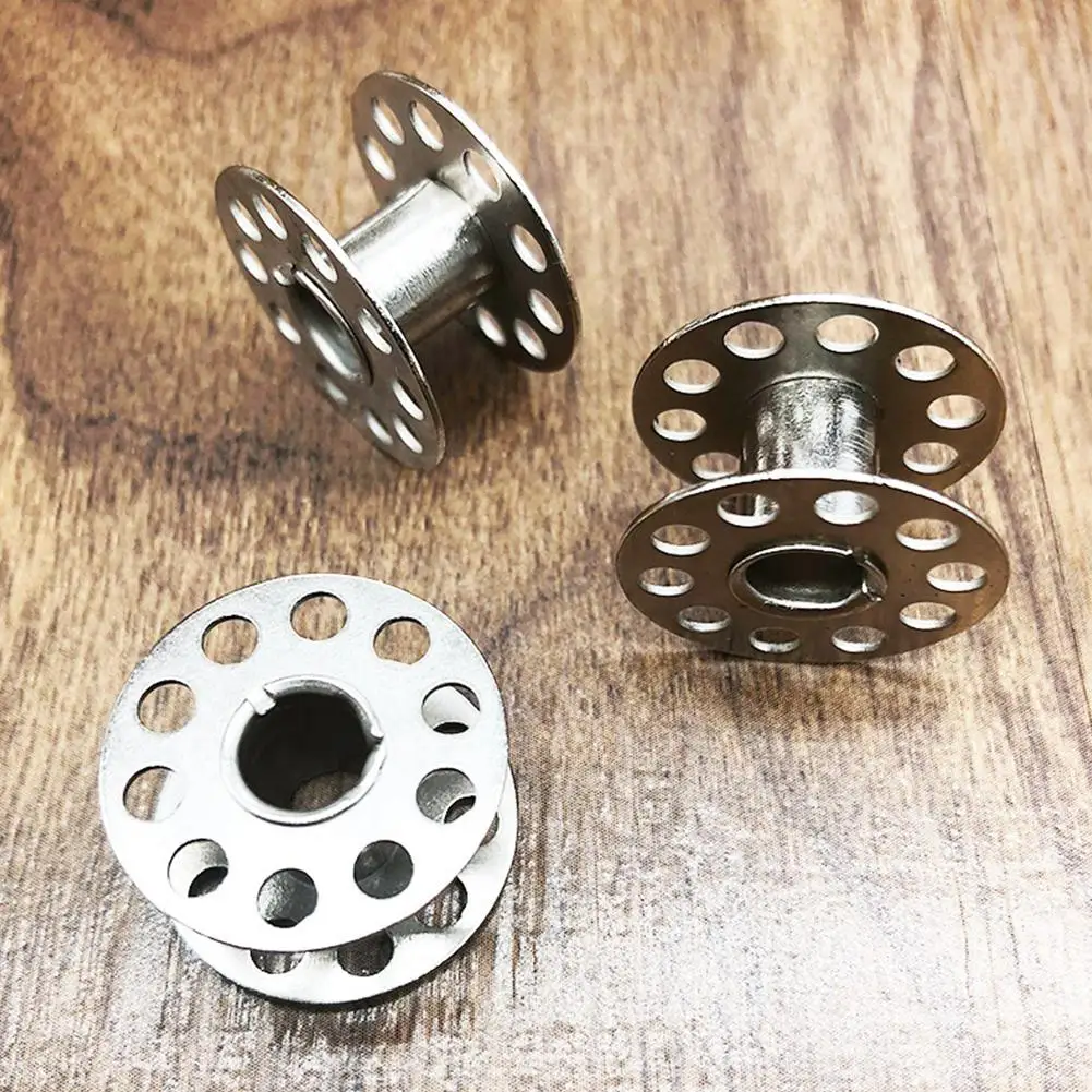 

10Pcs/Set Metal Bobbin Spools for Household Sewing Machine Accessories