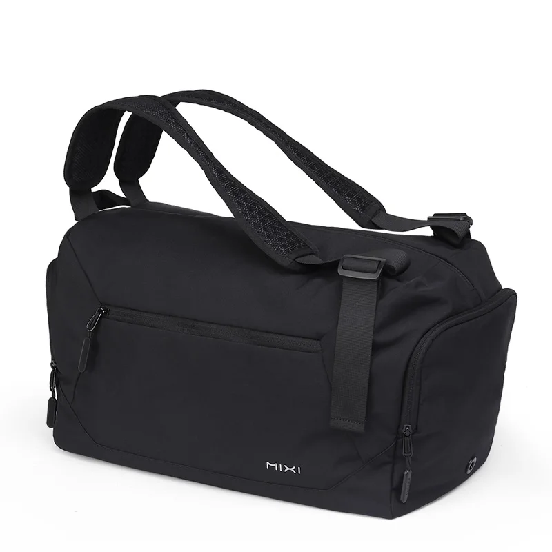 

Mixi Travel Luggage Backpack Bag With Special Shoe and Wet Pocket 21 Inch Unisex Black Hand Portable Shoulder Big Capacity M360
