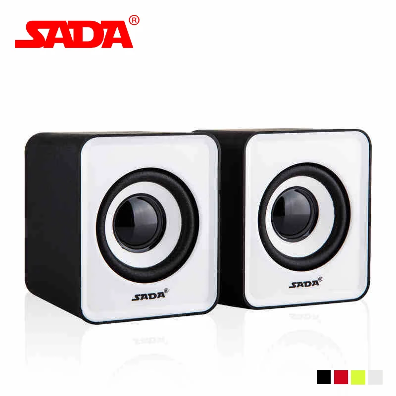 SADA V 168 Mini Subwoofer USB Lautsprecher Musik Lautsprecher PC Telefon Tragbare Stereo Bass Lautsprecher für Computer Notebook Laptop Telefon Günstig