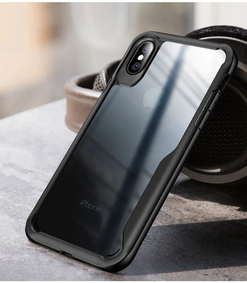 

Shockproof Case For iPhone 8 7 Plus Transparent Silicone Case