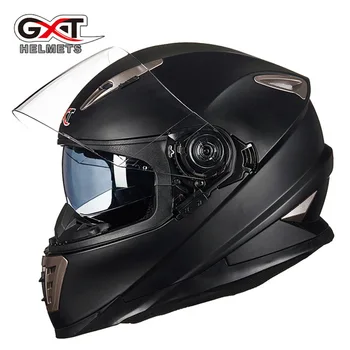 

GXT 999 Motorcycle Helmet Double Lens Full Face with Shield Lock System Motorbike helmet Moto Casco