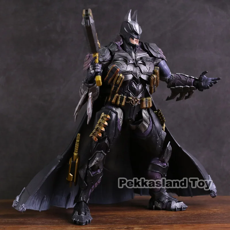 Play Arts Kai DC COMICS Super Hero NO.14 Batman Armored PVC Action Figure Collectible Model Toy