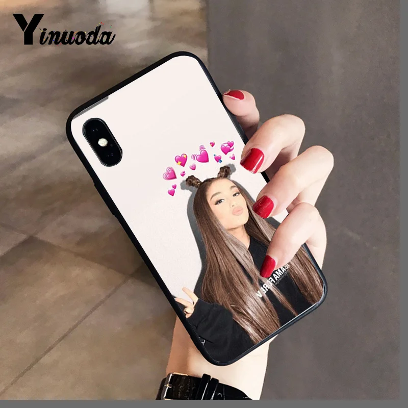 Yinuoda Thank U Next Ariana Grande Красочный милый чехол для телефона для iPhone 8 7 6 6S 6Plus 5 5S SE XR X XS MAX Coque Shell - Цвет: A16