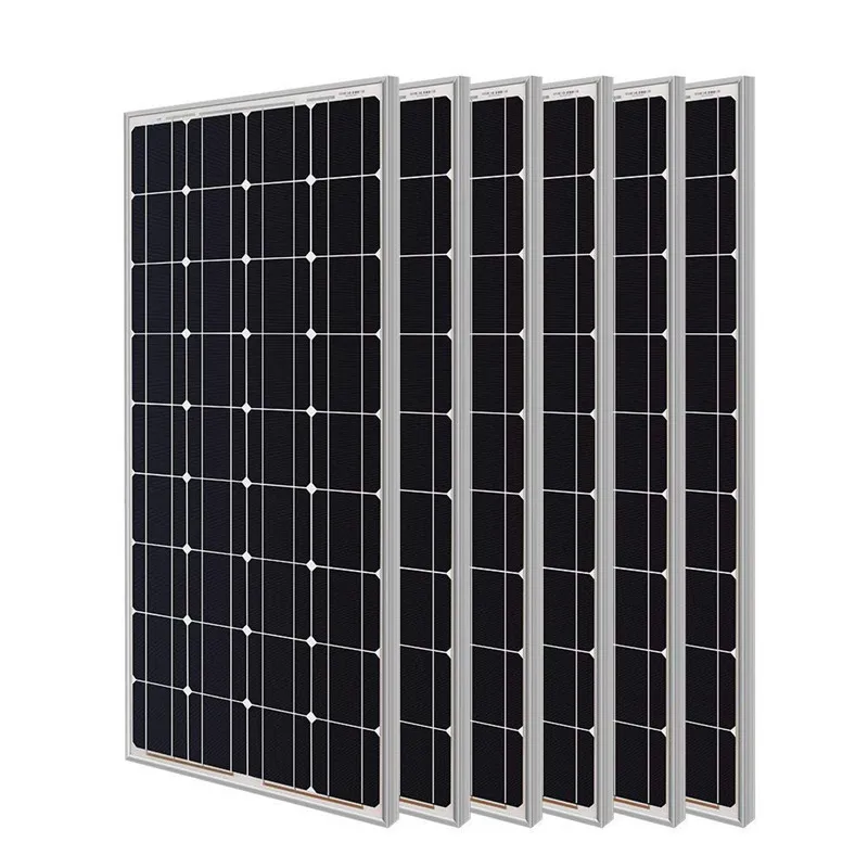 

Anodized Aluminum Alloy Solar Panel Solar System Photovoltaic Monocrystal Silicon Home Use 100w