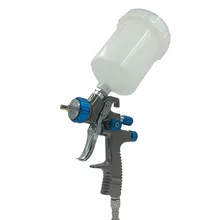 SAT1173 профессиональная LVLP аэрография пневматические машины краски ing инструменты пневматическая машина инструмент давление Гравитация подача краски пистолет