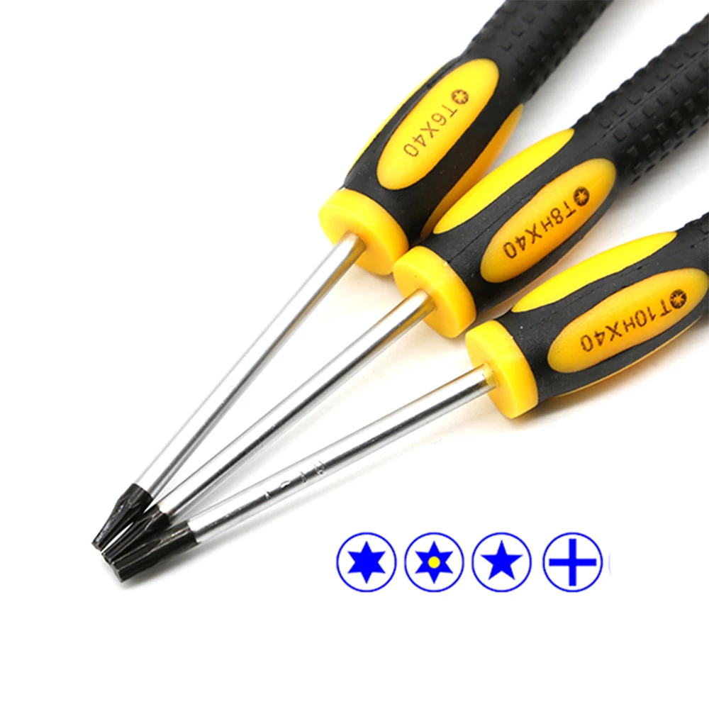 9 шт. CR V 0 8 Pentalobe 1 5 Phillips T3 T4 T5 T6 T7H T8H T10H отвертка Torx Набор для Xbox PSP сотового телефона