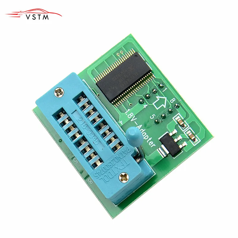 

1.8V adapter motherboard 1.8V SPI Flash SOP8 DIP8 W25 MX25 use on programmers TL866CS TL866A EZP2010 EZP2013 CH341