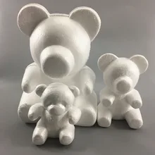 Романтическая пена пресс-форма мишки вечерние легкие декоративные свадебные белые подарки милые DIY цветок памятные день Святого Валентина подарок#25
