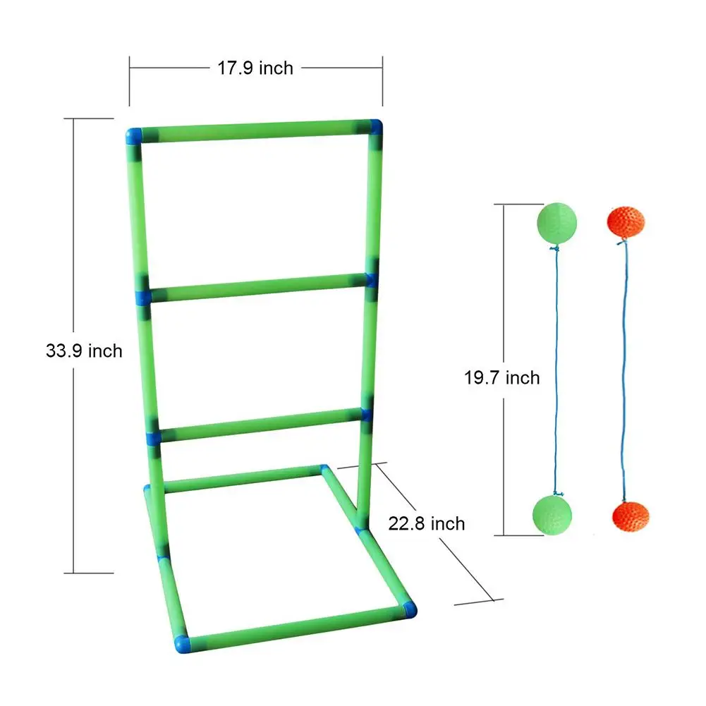 Funny Ladder Ball Game Set For Backyard Lawn Camping Children's Indoor Sports Toy Ball For Adults Kids