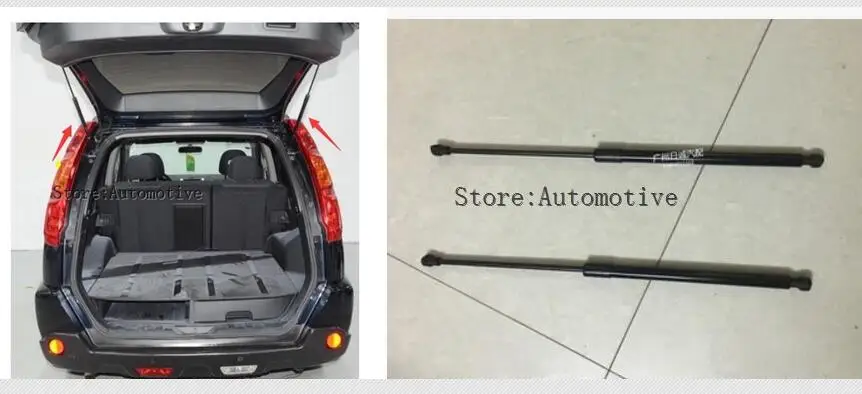 2 шт. Авто багажника загрузки Ascensor de apoyo газа стойки Весна для Nissan X-Trail T31 2007 2008 2009