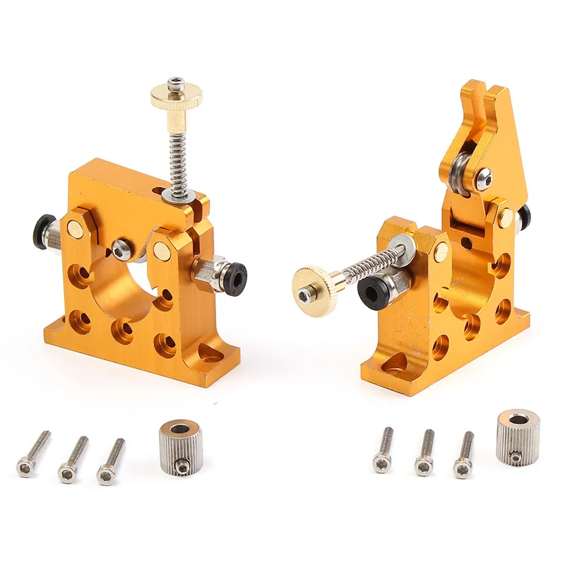 3D Printer parts All Metal Bowden remote Extruder kit 1.75mm for 3D printer 42 stepper motor Accessories 90x70mm