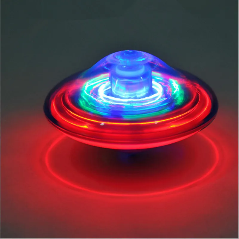 Leuchtende Gyro-Blitz-Gyroskop-glühende Explosion LED-Kreisel-Spielzeug YR 