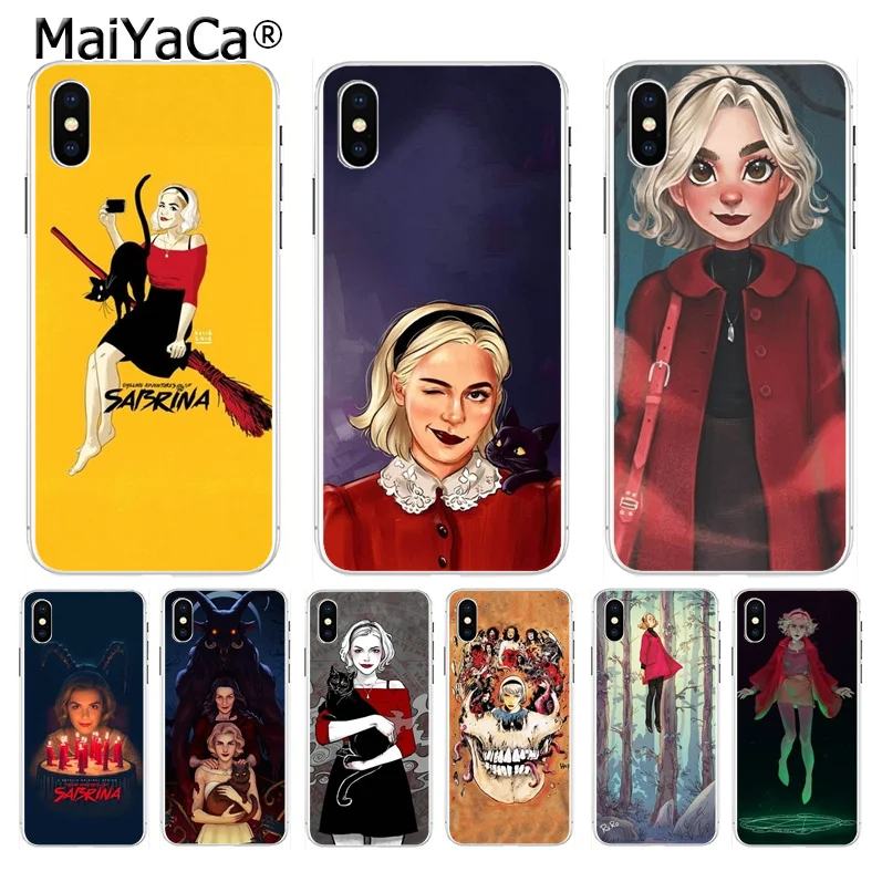 

MaiYaCa Chilling Adventures of Sabrina Classic image cover mobile phone for iPhone 8 7 6 6S Plus X XS max 5 5S SE XR Cover