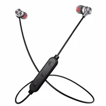 Magentic Bluetooth беспроводные наушники-вкладыши шумоподавляющий наушник с микрофоном устойчивое стерео металлические наушники-вкладыши для мобильного телефона