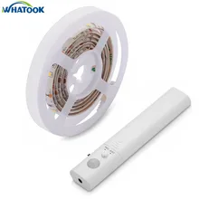 10pcs Dual Mode Led Strip Sensor Waterproof Night Light Automatic Motion Activated Indoor Wall Security Lamp for Closet Bed Home