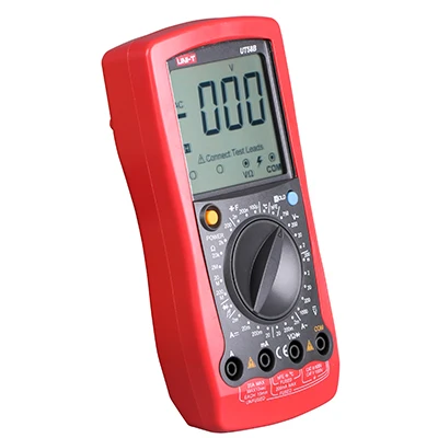 

UNI-T UT58B Handheld Modern Digital Multimeters Voltage Current Temp Ohm Large LCD Display UT58B Voltmeter
