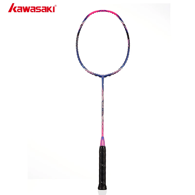 

Kawasaki King K8 Badminton Racket Frame30T Offensive Type Airfoil Frame Structure Carbon Racquet for Amateur Intermediate Player