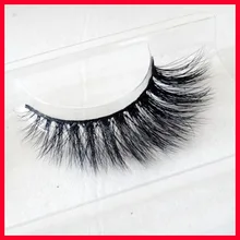 100% Real Siberian 3D Mink Full Strip False Eyelash Long Individual Eyelashes Mink Lashes Extension with magetic box
