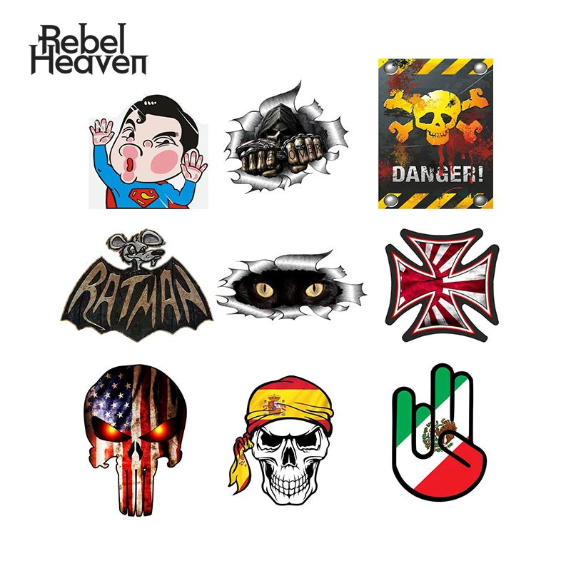 Наклейка на автомобиль Rebel Heaven Jdm декоративная наклейка окно бампера 3D заднюю