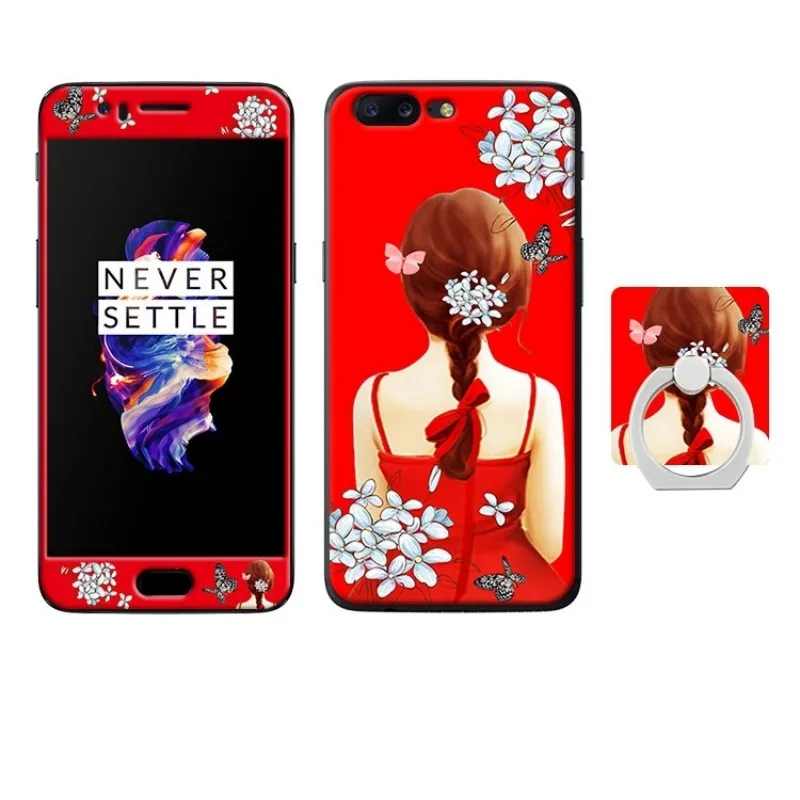 oneplus 5 case cover glass screen protector  (18)