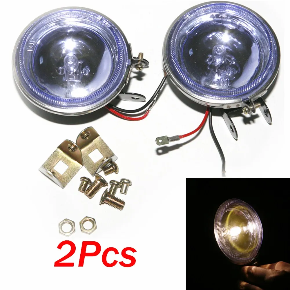 

Waterproof 12V 70W Car Fog Light Super Light H3 Halogen Headlight Warm White Lamp for Auto Motorcycle External Lighting Light